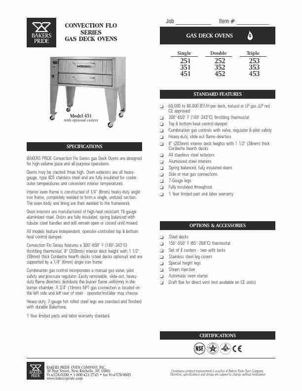 Bakers Pride Oven Oven 251-page_pdf